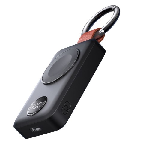 Powerbank kieszonkowy brelok 2000mAh 3W do Apple Watch czarny Powerbank kieszonkowy brelok 2000mAh 3W do Apple Watch czarny