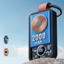 Powerbank kieszonkowy brelok 2000mAh 3W do Apple Watch czarny Powerbank kieszonkowy brelok 2000mAh 3W do Apple Watch czarny