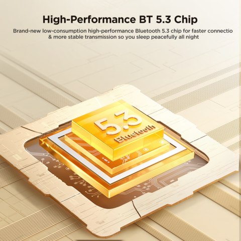 Słuchawki bezprzewodowe TWS Cozydots Series z Bluetooth 5.3 z tłumieniem hałasu białe Słuchawki bezprzewodowe TWS Cozydots Series z Bluetooth 5.3 z tłumieniem hałasu białe