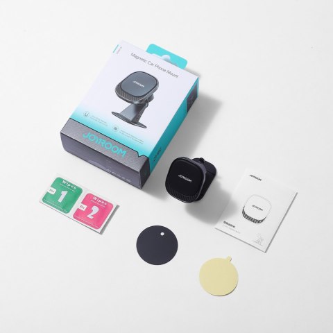 Uchwyt do telefonu samochodowy magnetyczny na deskę rozdzielczą czarny Uchwyt do telefonu samochodowy magnetyczny na deskę rozdzielczą czarny