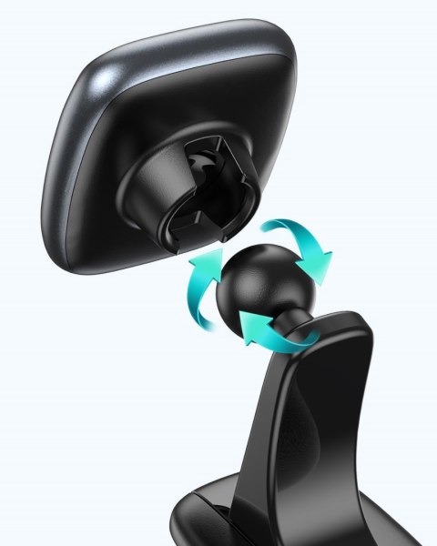 Uchwyt na telefon magnetyczny na deskę rozdzielczą w samochodzie czarny Uchwyt na telefon magnetyczny na deskę rozdzielczą w samochodzie czarny