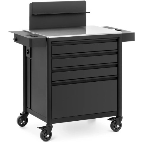 Wózek asystor stacja robocza do tatuażu 4 gniazda 2 x USB Wózek asystor stacja robocza do tatuażu 4 gniazda 2 x USB