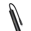 Wzmacniacz słuchawkowy audio przejściówka adapter USB-C do mini jack 3.5mm czarny Wzmacniacz słuchawkowy audio przejściówka adapter USB-C do mini jack 3.5mm czarny