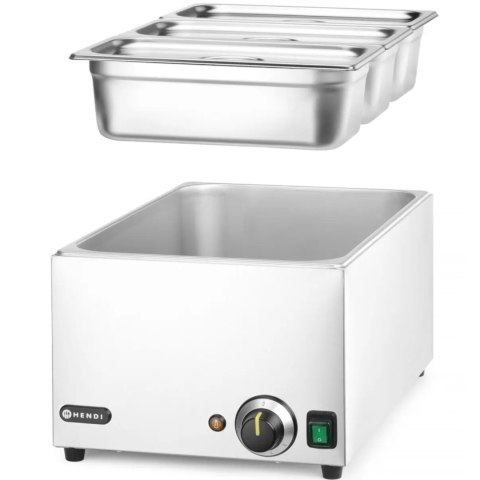 Bemar podgrzewacz do potraw 3x GN 1/3 100 mm z pokrywkami 1000 W Bemar podgrzewacz do potraw 3x GN 1/3 100 mm z pokrywkami 1000 W