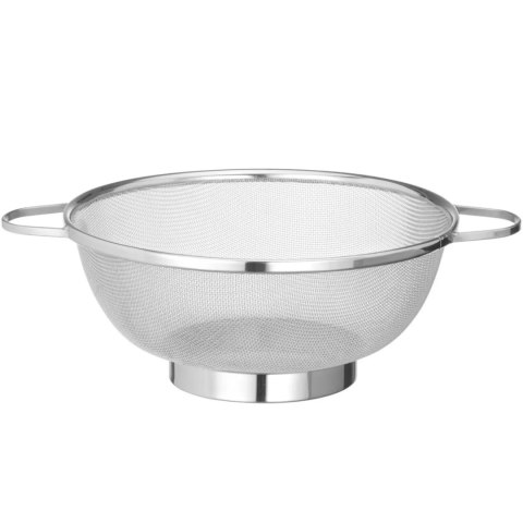Cedzak sitko druszlak z uchwytami STAL śr. 257 x 110 mm Cedzak sitko druszlak z uchwytami STAL śr. 257 x 110 mm