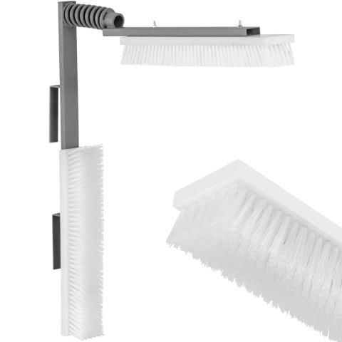 Czochradło szczotka dla krów bydła 2 głowice 50 x 10 cm Czochradło szczotka dla krów bydła 2 głowice 50 x 10 cm