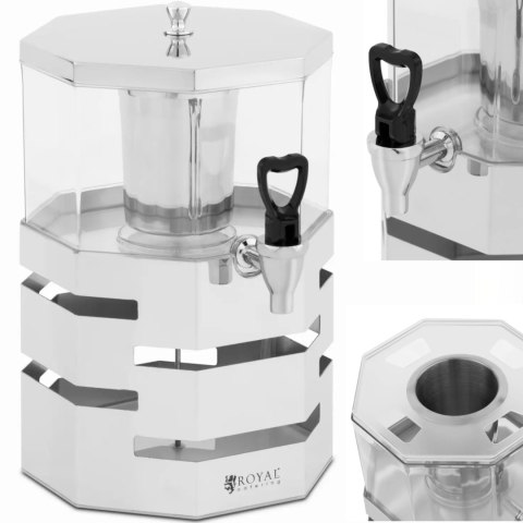 Dyspenser dozownik chłodzący bufetowy do soków napojów 4 l Dyspenser dozownik chłodzący bufetowy do soków napojów 4 l