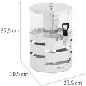 Dyspenser dozownik chłodzący bufetowy do soków napojów 4 l Dyspenser dozownik chłodzący bufetowy do soków napojów 4 l