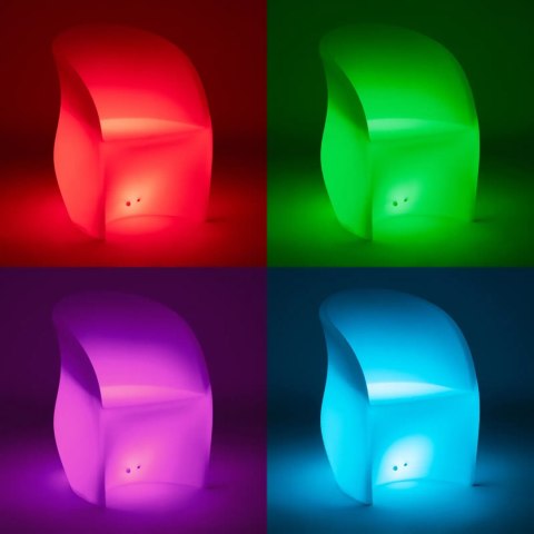 Fotel klubowy barowy podświetlany LED 80 x 60 cm Fotel klubowy barowy podświetlany LED 80 x 60 cm