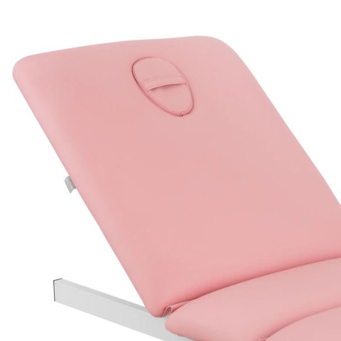 Fotel kosmetyczny do masażu tatuażu SPA 150 kg VITERBO - różowo złoty Fotel kosmetyczny do masażu tatuażu SPA 150 kg VITERBO - różowo złoty