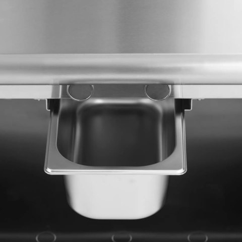 Grill płyta grillowa elektryczna podwójna ryflowana z szafką wolnostojąca 10.8 kW 400 V Grill płyta grillowa elektryczna podwójna ryflowana z szafką wolnostojąca 10.8 kW 400 V