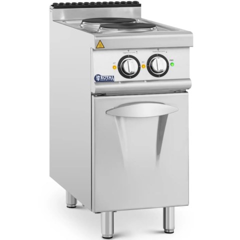 Kuchnia elektryczna wolnostojąca z szafką 2 pola grzewcze 5.2 kW 400 V Kuchnia elektryczna wolnostojąca z szafką 2 pola grzewcze 5.2 kW 400 V