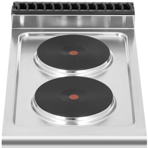 Kuchnia elektryczna wolnostojąca z szafką 2 pola grzewcze 5.2 kW 400 V Kuchnia elektryczna wolnostojąca z szafką 2 pola grzewcze 5.2 kW 400 V