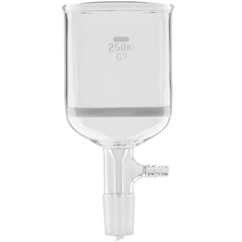 Lejek szklany filtrujący laboratoryjny 250 ml szlif 24/40 Lejek szklany filtrujący laboratoryjny 250 ml szlif 24/40