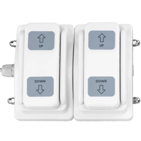 Łóżko stół kosmetyczny do masażu elektryczny 2 silniki 200 kg LYON - białe Łóżko stół kosmetyczny do masażu elektryczny 2 silniki 200 kg LYON - białe