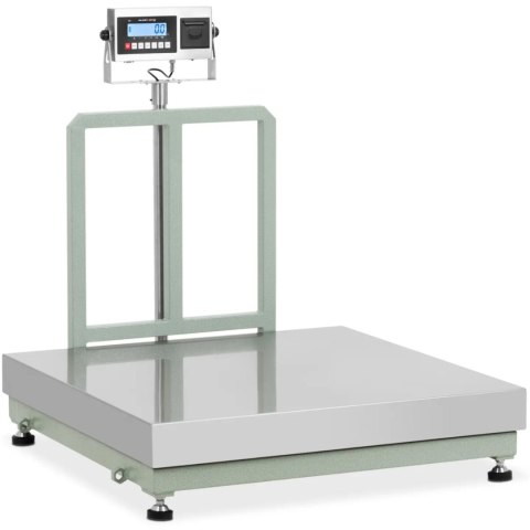 Waga platformowa z drukarką etykiet LCD 100 x 100 cm 800 kg / 100 g Waga platformowa z drukarką etykiet LCD 100 x 100 cm 800 kg / 100 g