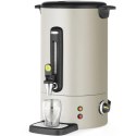 Warnik do wody grzanego wina z kranem tacką ociekową 16 l 1650 W - jasnoszary