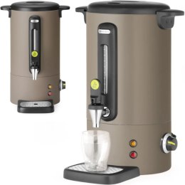 Warnik do wody grzanego wina z kranem tacką ociekową 9 l 950 W - taupe