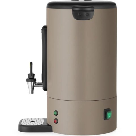 Zaparzacz do kawy z kranem ociekaczem 14 l 1750 W - taupe Zaparzacz do kawy z kranem ociekaczem 14 l 1750 W - taupe