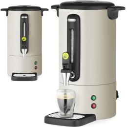 Zaparzacz do kawy z kranem ociekaczem 7 l 1050 W - jasnoszary