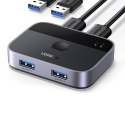 2w1 Adapter 2x USB-A 3.0 (wejście) / 2x USB-A (wyjście) - szary 2w1 Adapter 2x USB-A 3.0 (wejście) / 2x USB-A (wyjście) - szary