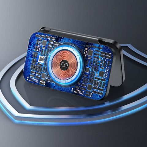 3w1 Ładowarka indukcyjna dla Apple i Samsung + funkcja stojaka - czarna 3w1 Ładowarka indukcyjna dla Apple i Samsung + funkcja stojaka - czarna