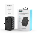 Adapter ładowarka podróżna EU / US / AUS / UK 2x USB-C 2x USB-A 100W - czarny Adapter ładowarka podróżna EU / US / AUS / UK 2x USB-C 2x USB-A 100W - czarny