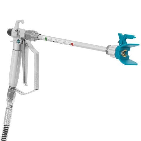 Agregat malarski natryskowy hydrodynamiczny przenośny 1.4 l/min 200 bar 7.5 m Agregat malarski natryskowy hydrodynamiczny przenośny 1.4 l/min 200 bar 7.5 m