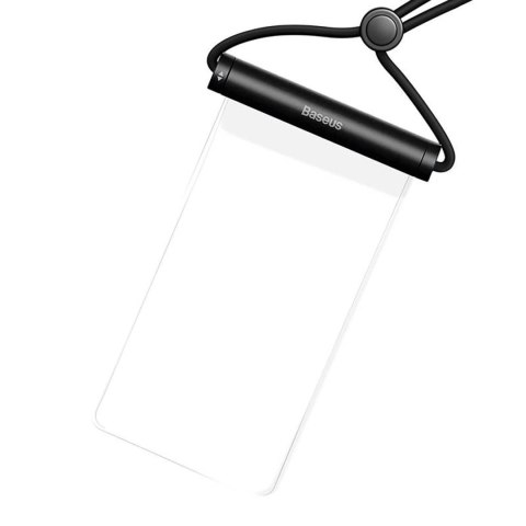 Etui wodoodporne do telefonu 7.2'' z cylindrycznym zapięciem IPX8 AquaGlide - czarne Etui wodoodporne do telefonu 7.2'' z cylindrycznym zapięciem IPX8 AquaGlide - czarne