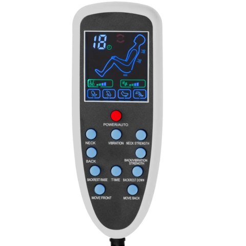 Fotel podologiczny do pedicure z funkcją masażu brodzikiem - kremowy Fotel podologiczny do pedicure z funkcją masażu brodzikiem - kremowy