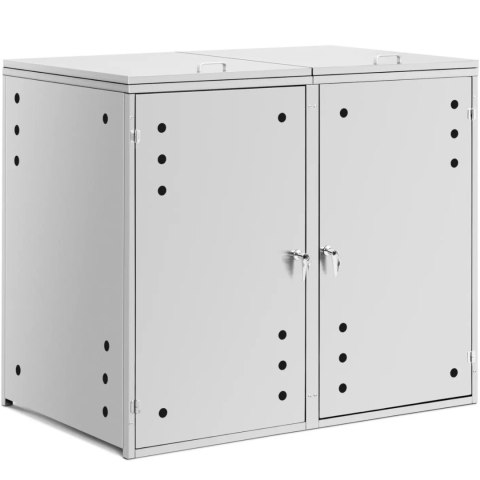 Osłona obudowa kosza kubła na śmieci z wentylacją 2 x 240 l Osłona obudowa kosza kubła na śmieci z wentylacją 2 x 240 l