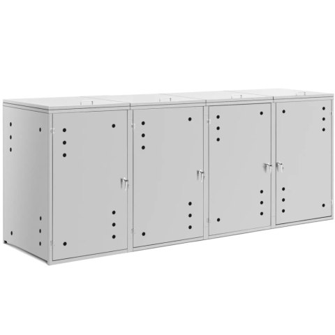 Osłona obudowa kosza kubła na śmieci z wentylacją 4 x 240 l Osłona obudowa kosza kubła na śmieci z wentylacją 4 x 240 l