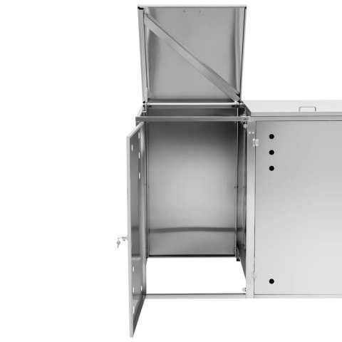 Osłona obudowa kosza kubła na śmieci z wentylacją 4 x 240 l Osłona obudowa kosza kubła na śmieci z wentylacją 4 x 240 l