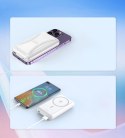 Powerbank 10000 mAh 20W MagSafe USB-A USB-C funkcja podstawki - biały Powerbank 10000 mAh 20W MagSafe USB-A USB-C funkcja podstawki - biały