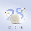 Słuchawki Sounfii R4 bezprzewodowe Bluetooth 5.3 ENC - białe Słuchawki Sounfii R4 bezprzewodowe Bluetooth 5.3 ENC - białe
