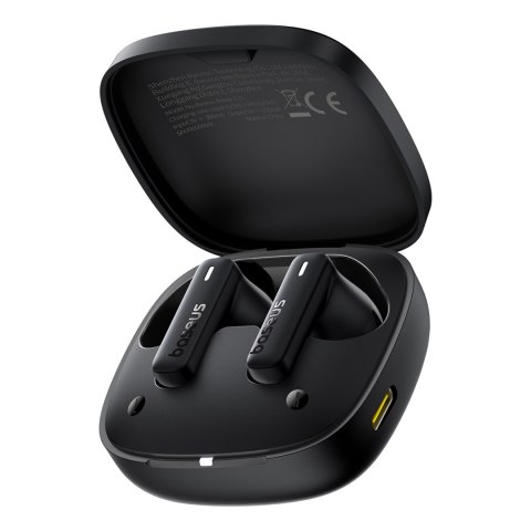 Słuchawki bezprzewodowe Bowie E19 TWS dokanałowe USB-C - czarne Słuchawki bezprzewodowe Bowie E19 TWS dokanałowe USB-C - czarne