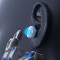 Słuchawki bezprzewodowe TWS Bluetooth 5.3 LightAura VocalSound - niebieskie Słuchawki bezprzewodowe TWS Bluetooth 5.3 LightAura VocalSound - niebieskie