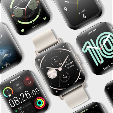 Smartwatch Fit-Life JR-FT3S z funkcją odbierania połączeń - kolor tytanowy Smartwatch Fit-Life JR-FT3S z funkcją odbierania połączeń - kolor tytanowy