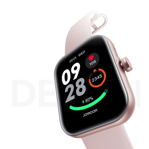 Smartwatch Fit-Life JR-FT5 Plus z funkcją odbierania połączeń - różowy Smartwatch Fit-Life JR-FT5 Plus z funkcją odbierania połączeń - różowy