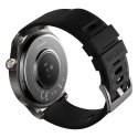 Smartwatch okrągły Venture Series z opcją odbierania połączeń + srebrna bransoleta - szary Smartwatch okrągły Venture Series z opcją odbierania połączeń + srebrna bransoleta - szary
