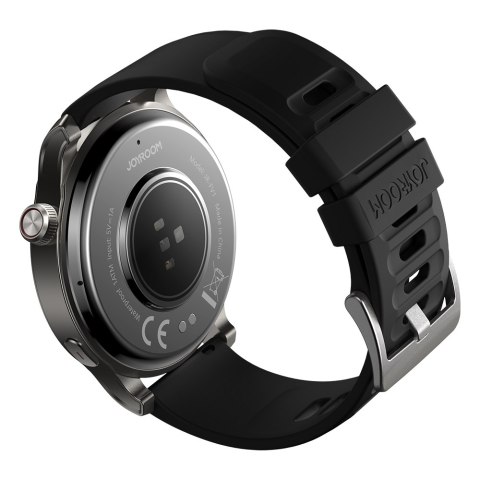 Smartwatch okrągły Venture Series z opcją odbierania połączeń + srebrna bransoleta - szary Smartwatch okrągły Venture Series z opcją odbierania połączeń + srebrna bransoleta - szary