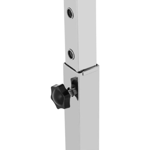 Stolik wózek instrumentalny zabiegowy na narzędzia regulowany STAL 60 x 40 cm Stolik wózek instrumentalny zabiegowy na narzędzia regulowany STAL 60 x 40 cm