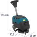 Szorowarka akumulatorowa do czyszczenia podłóg 40 cm 25 l 160 obr./min Szorowarka akumulatorowa do czyszczenia podłóg 40 cm 25 l 160 obr./min