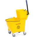Wózek do sprzątania mycia podłóg z wyżymaczką 32 l Wózek do sprzątania mycia podłóg z wyżymaczką 32 l
