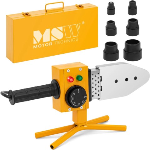 Zgrzewarka do rur PP PB PE PV o ś. 20-63 mm 300C 1000 W - zestaw Zgrzewarka do rur PP PB PE PV o ś. 20-63 mm 300C 1000 W - zestaw