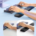 Ergonomiczna podkładka do klawiatury pod nadgarstki z pamięcią kształtu - czarna Ergonomiczna podkładka do klawiatury pod nadgarstki z pamięcią kształtu - czarna