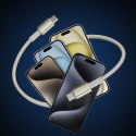 Kabel przewód Tungsten Gold USB-C - USB-C 100W 1m - złoty