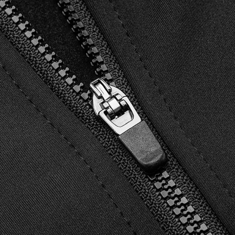 Koszulka kolarska rowerowa z długim rękawem ciepła jesień/zima M - czarna Koszulka kolarska rowerowa z długim rękawem ciepła jesień/zima M - czarna