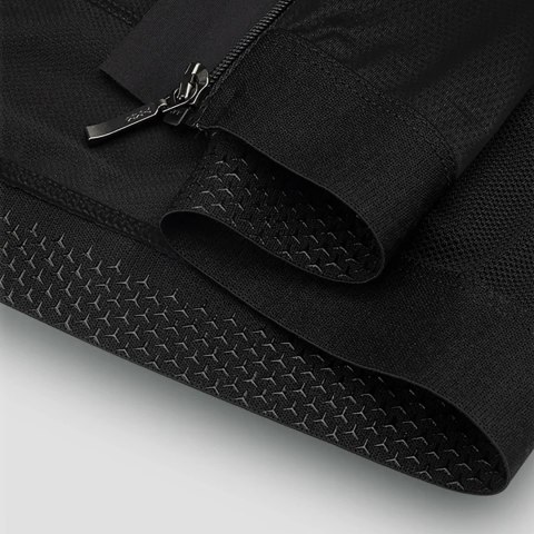 Koszulka rowerowa rozpinana z krótkim rękawem L - czarna Koszulka rowerowa rozpinana z krótkim rękawem L - czarna