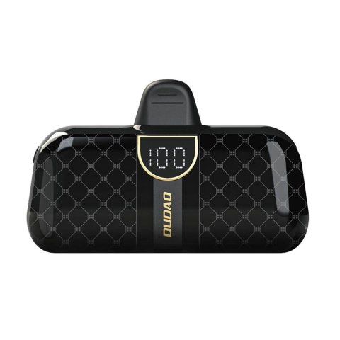 Mini powerbank 5000mAh do telefonu 2x USB-C - czarny Mini powerbank 5000mAh do telefonu 2x USB-C - czarny